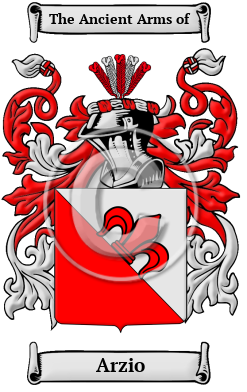 Arzio Family Crest Download (JPG) Heritage Series - 600 DPI