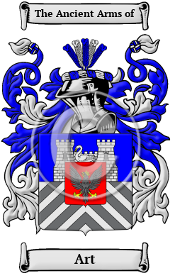 Art Family Crest Download (JPG) Heritage Series - 600 DPI