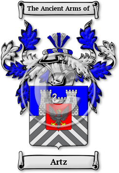 Artz Family Crest Download (jpg) Legacy Series - 150 DPI