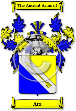 Arz Family Crest Download (jpg) Legacy Series - 150 DPI