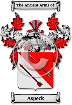 Aspeck Family Crest Download (jpg) Legacy Series - 150 DPI