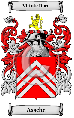 Assche Family Crest Download (JPG) Heritage Series - 600 DPI