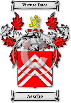 Assche Family Crest Download (JPG) Legacy Series - 600 DPI
