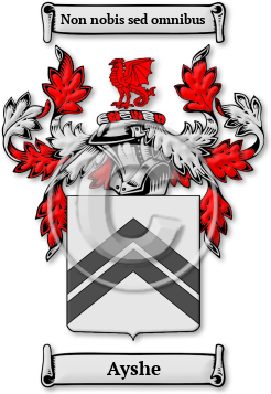 Ayshe Family Crest Download (jpg) Legacy Series - 150 DPI