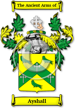 Ayshall Family Crest Download (jpg) Legacy Series - 150 DPI