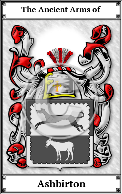 Ashbirton Family Crest Download (JPG)  Book Plated - 150 DPI