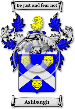 Ashbaugh Family Crest Download (JPG) Legacy Series - 300 DPI