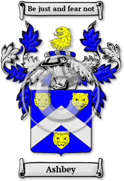 Ashbey Family Crest Download (jpg) Legacy Series - 150 DPI