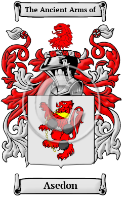 Asedon Family Crest Download (JPG) Heritage Series - 600 DPI