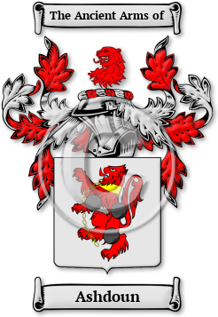 Ashdoun Family Crest Download (jpg) Legacy Series - 150 DPI