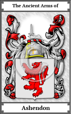 Ashendon Family Crest Download (JPG)  Book Plated - 150 DPI