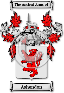 Ashendon Family Crest Download (jpg) Legacy Series - 150 DPI