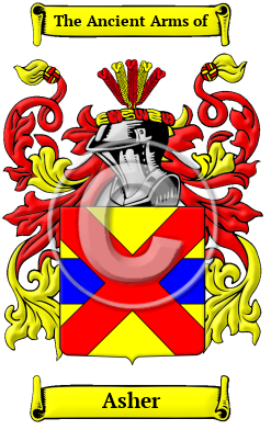 Asher Family Crest Download (JPG) Heritage Series - 600 DPI