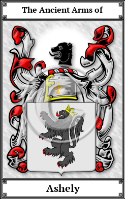 Ashely Family Crest Download (JPG)  Book Plated - 150 DPI