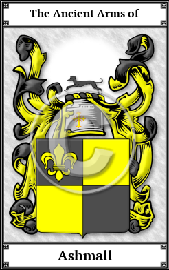 Ashmall Family Crest Download (JPG) Book Plated - 600 DPI