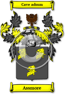 Assmore Family Crest Download (jpg) Legacy Series - 150 DPI