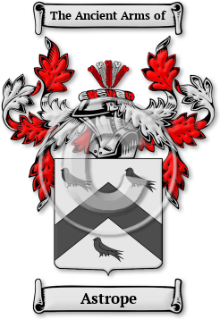 Astrope Family Crest Download (jpg) Legacy Series - 150 DPI