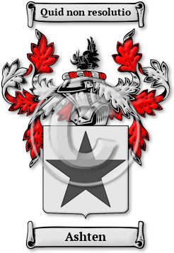 Ashten Family Crest Download (JPG) Legacy Series - 600 DPI