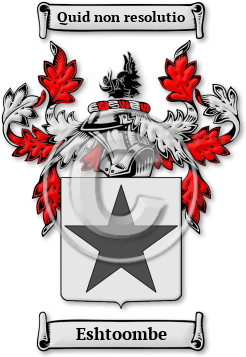 Eshtoombe Family Crest Download (JPG) Legacy Series - 600 DPI