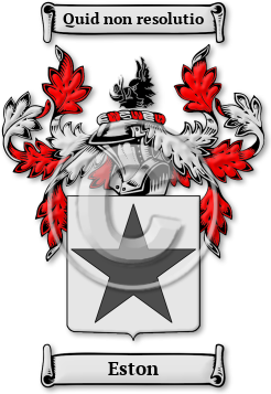 Eston Family Crest Download (jpg) Legacy Series - 150 DPI