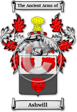 Ashwill Family Crest Download (jpg) Legacy Series - 150 DPI