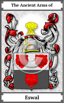 Eswal Family Crest Download (JPG)  Book Plated - 150 DPI