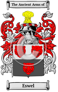 Eswel Family Crest/Coat of Arms