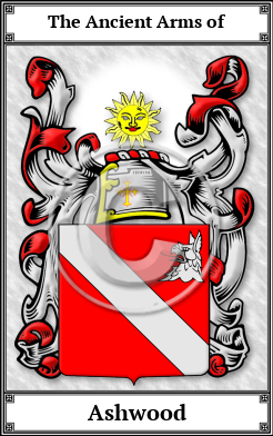 Ashwood Family Crest Download (JPG) Book Plated - 300 DPI