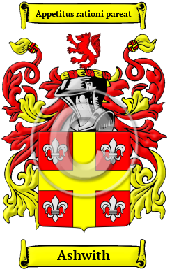 Ashwith Family Crest/Coat of Arms