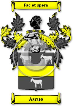 Ascue Family Crest Download (jpg) Legacy Series - 150 DPI