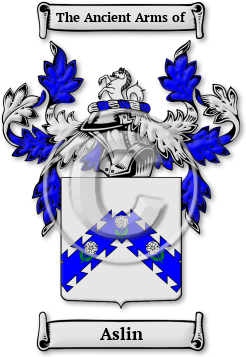 Aslin Family Crest Download (jpg) Legacy Series - 150 DPI