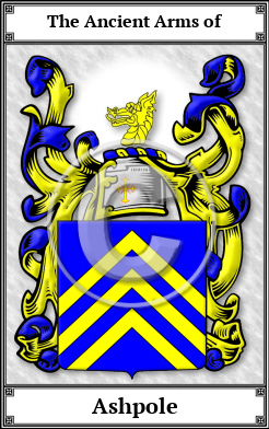 Ashpole Family Crest Download (JPG) Book Plated - 600 DPI