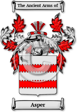 Asper Family Crest Download (jpg) Legacy Series - 150 DPI