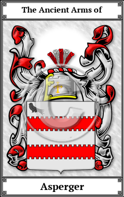 Asperger Family Crest Download (JPG)  Book Plated - 150 DPI