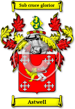 Astwell Family Crest Download (jpg) Legacy Series - 150 DPI