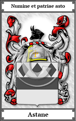 Astane Family Crest Download (JPG)  Book Plated - 150 DPI