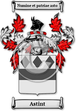 Astint Family Crest Download (JPG) Legacy Series - 600 DPI