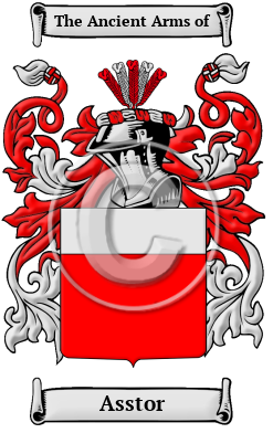 Asstor Family Crest/Coat of Arms