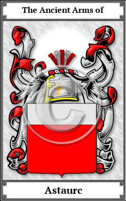 Astaurc Family Crest Download (JPG)  Book Plated - 150 DPI