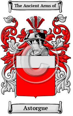 Astorgue Family Crest/Coat of Arms