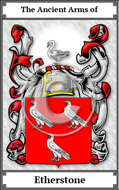 Etherstone Family Crest Download (JPG) Book Plated - 600 DPI
