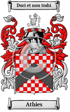 Athies Family Crest Download (JPG) Heritage Series - 600 DPI