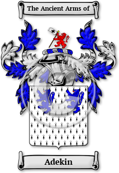 Adekin Family Crest Download (jpg) Legacy Series - 150 DPI