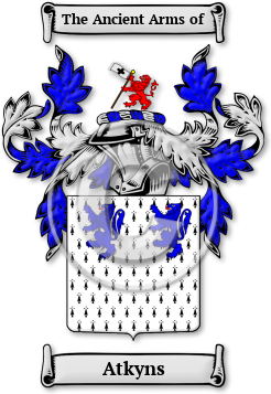 Atkyns Family Crest Download (jpg) Legacy Series - 150 DPI