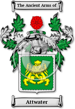 Attwater Family Crest Download (jpg) Legacy Series - 150 DPI
