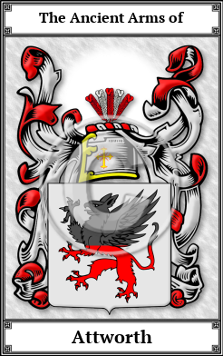 Attworth Family Crest Download (JPG)  Book Plated - 150 DPI
