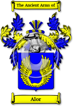 Alor Family Crest Download (jpg) Legacy Series - 150 DPI