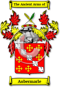 Aubermarle Family Crest Download (jpg) Legacy Series - 150 DPI
