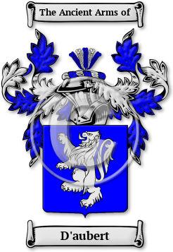 D'aubert Family Crest Download (jpg) Legacy Series - 150 DPI