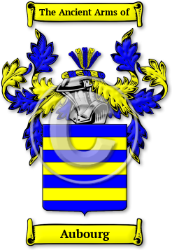 Aubourg Family Crest Download (JPG) Legacy Series - 600 DPI